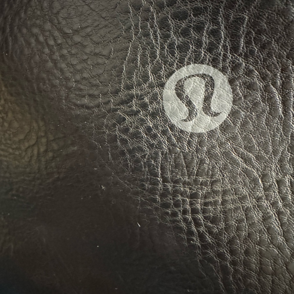 Vintage lululemon Black Duffel Bag Smooth Leather - Picture 10 of 16